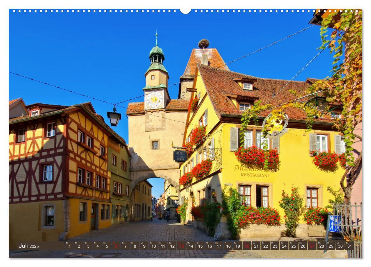 Bild: 9783435281237 | Rothenburg o. d. Tauber - Perle des Taubertales (Wandkalender 2025...