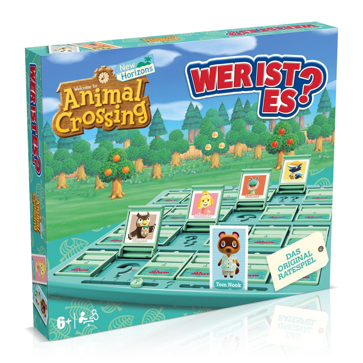 Cover: 4035576048473 | Wer ist es? Animal Crossing | Spiel | Deutsch | 2022 | Winning Moves