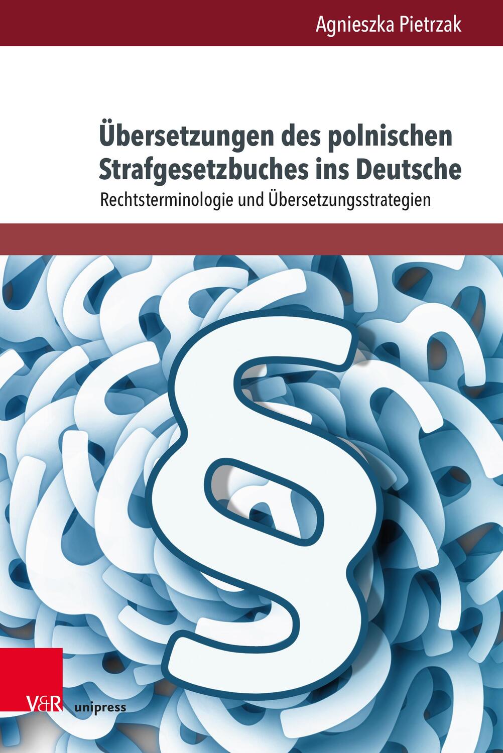 Cover: 9783847115311 | Übersetzungen des polnischen Strafgesetzbuches ins Deutsche | Pietrzak