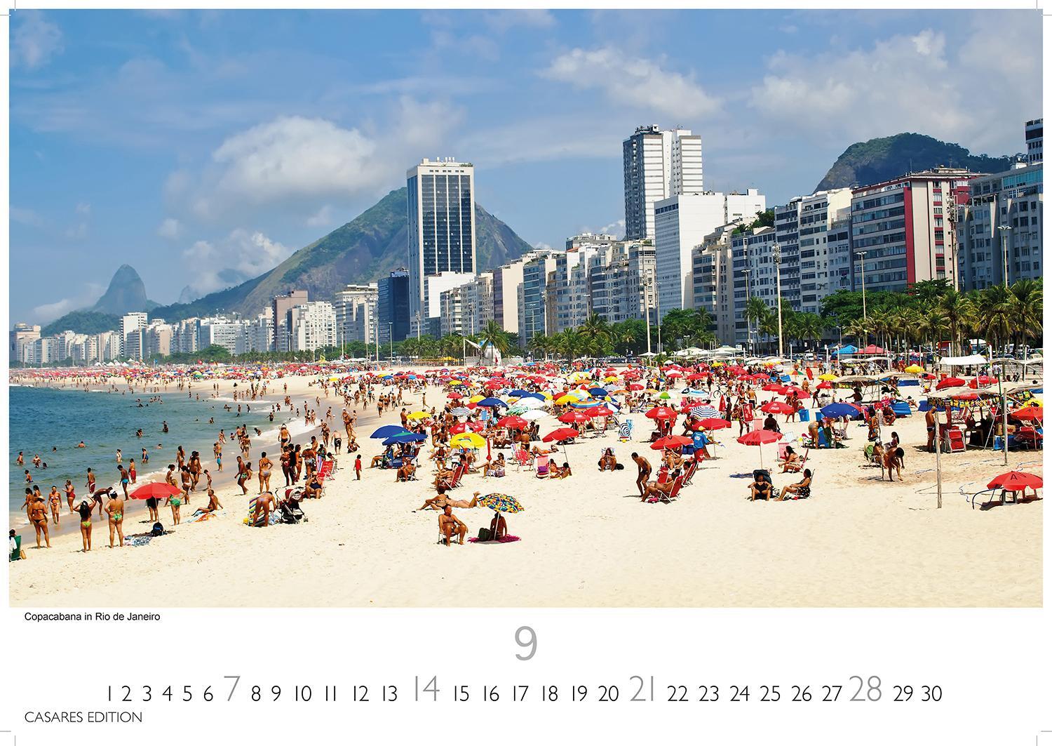 Bild: 9781835242568 | Brasilien 2025 L 35x50cm | Kalender | 14 S. | Deutsch | 2025