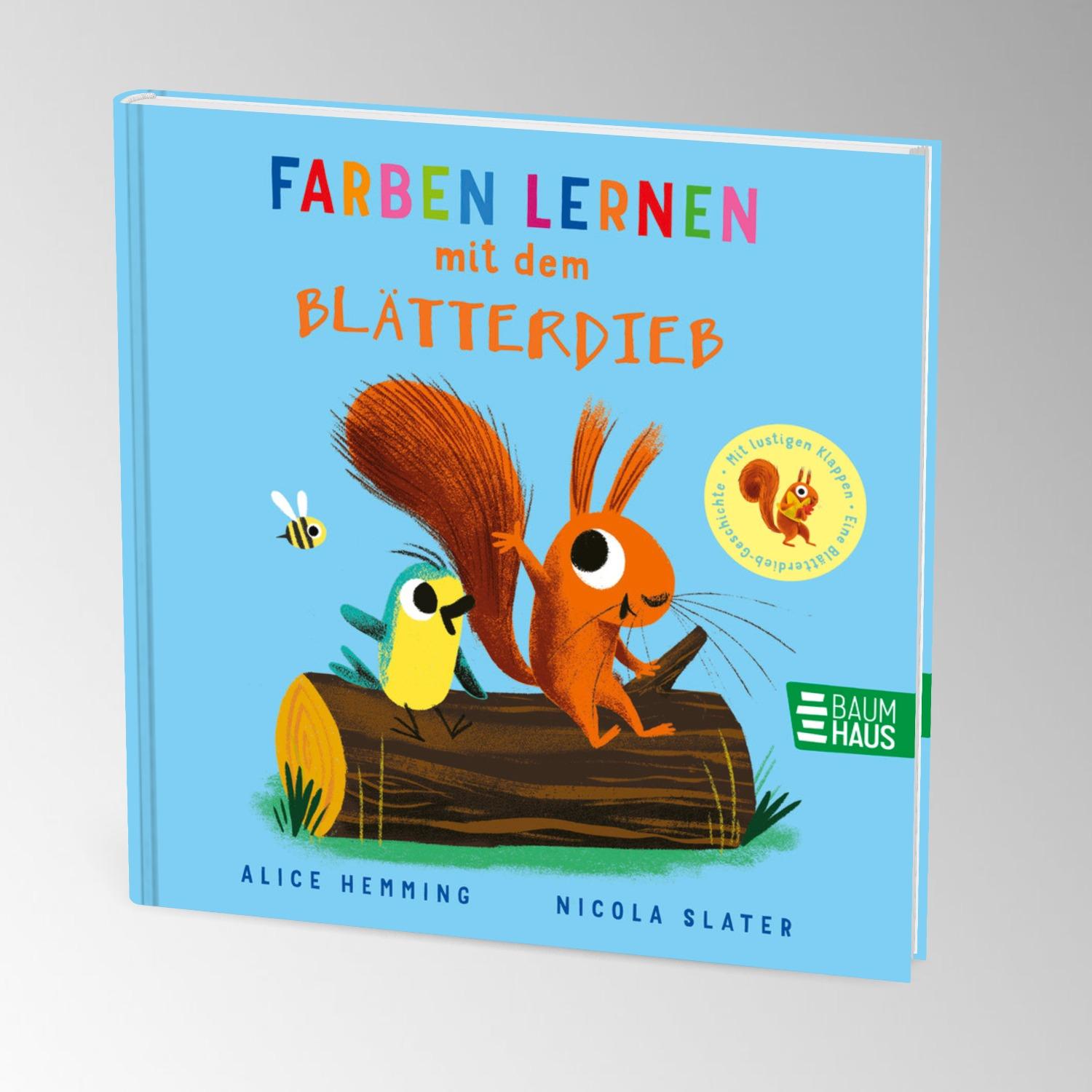 Bild: 9783833910159 | Farben lernen mit dem Blätterdieb | Alice Hemming | Buch | 12 S.