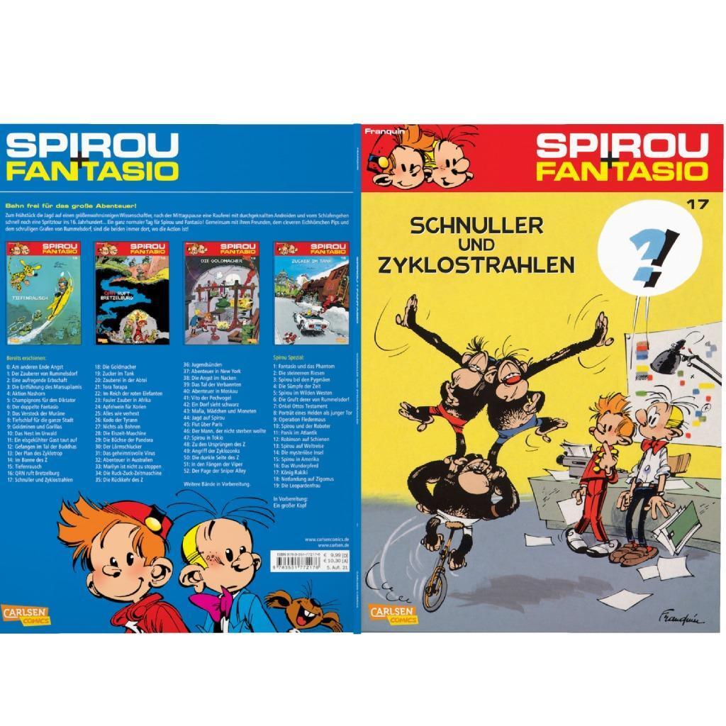 Bild: 9783551772176 | Spirou &amp; Fantasio 17: Schnuller &amp; Zyklostrahlen | (Neuedition) | Buch