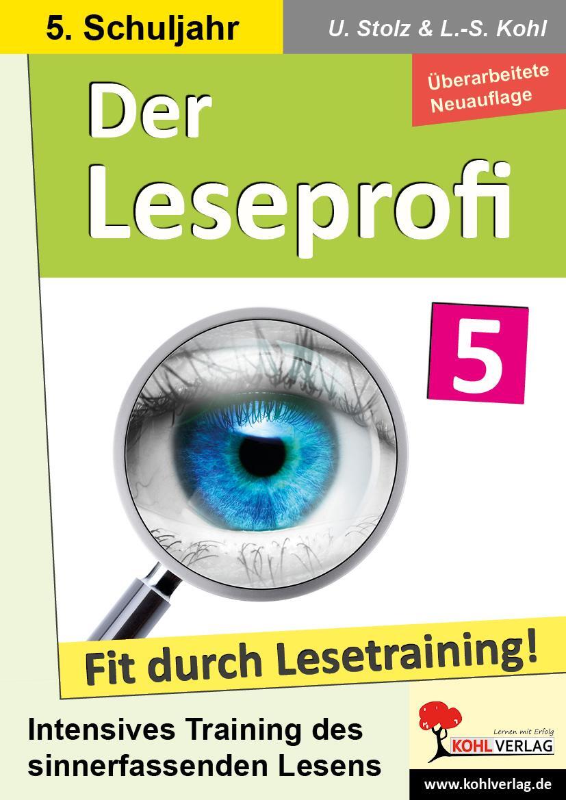 Cover: 9783988411051 | Der Leseprofi / Klasse 5 | Fit durch Lesetraining! (5. Schuljahr)