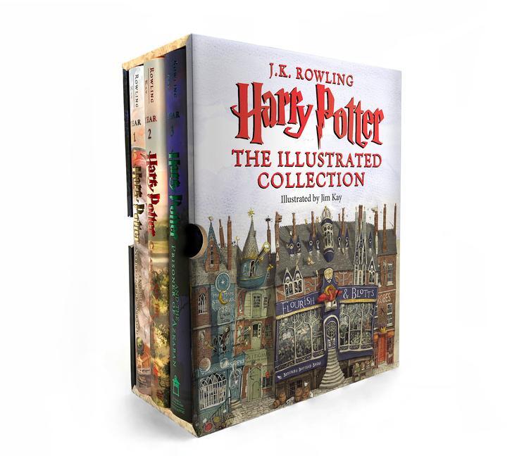 Cover: 9781338312911 | Harry Potter: The Illustrated Collection (Books 1-3 Boxed Set) | Buch