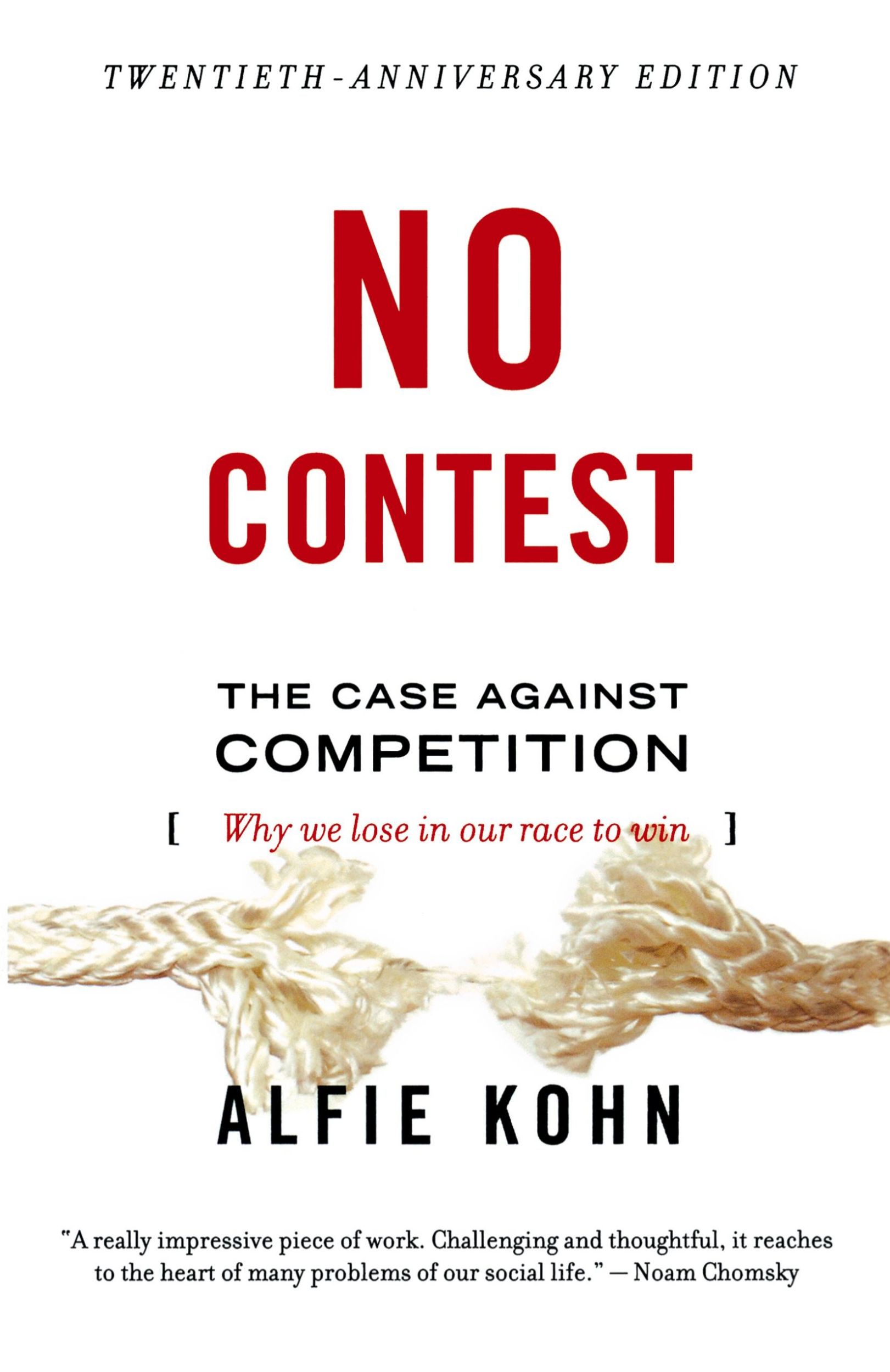 Cover: 9780395631256 | No Contest | The Case Against Competition | Alfie Etc Kohn (u. a.)