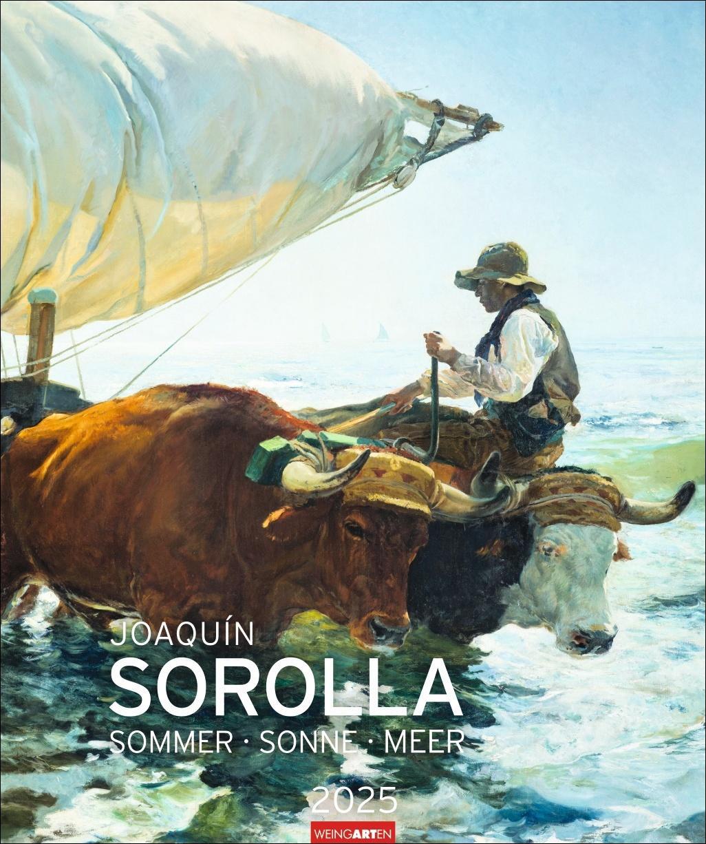 Cover: 9783839901267 | Joaquín Sorolla Edition Kalender 2025 - Sommer · Sonne · Meer | 14 S.