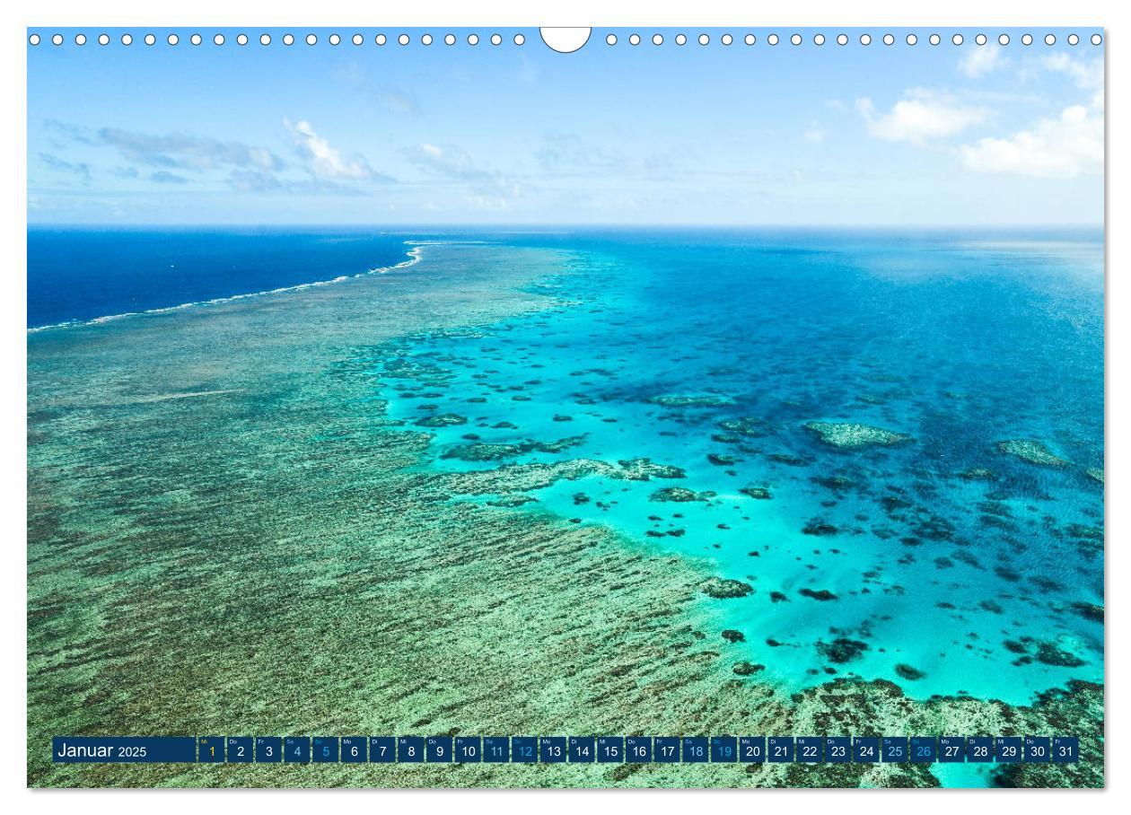 Bild: 9783435189007 | Great Barrier Reef und die Whitsundays (Wandkalender 2025 DIN A3...