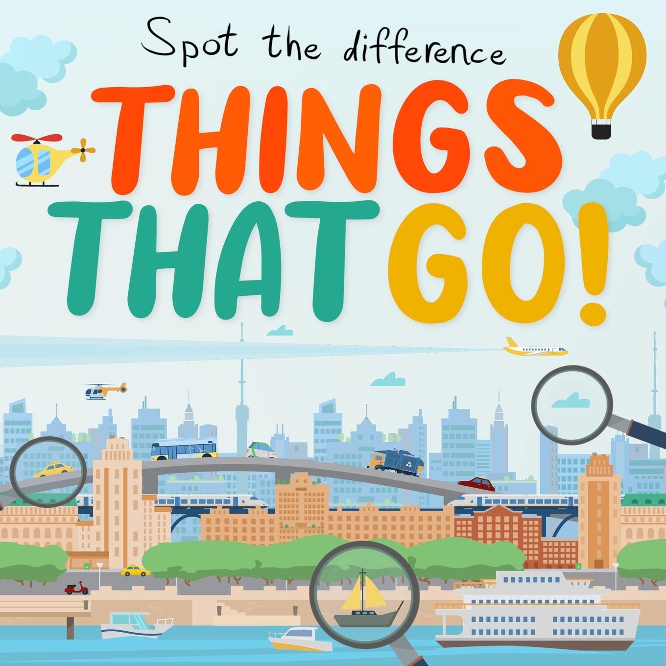 Cover: 9781914047435 | Spot the Difference - Things That Go! | Webber Books | Taschenbuch