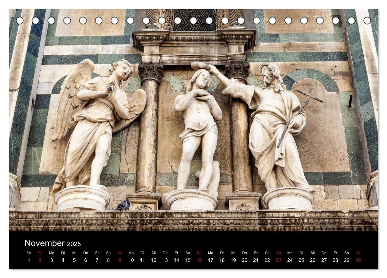 Bild: 9783435721191 | Florenz (Tischkalender 2025 DIN A5 quer), CALVENDO Monatskalender