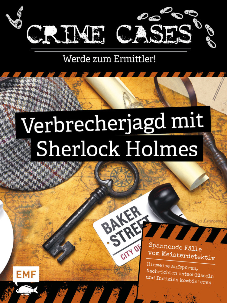 Cover: 9783745910148 | Crime Cases - Werde zum Ermittler! - Verbrecherjagd mit Sherlock...