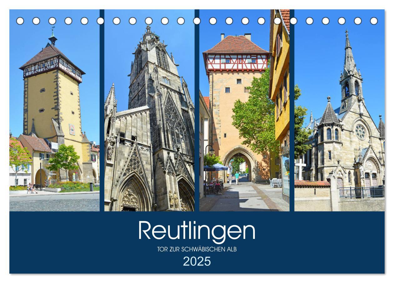 Cover: 9783435309726 | Reutlingen - Tor zur Schwäbischen Alb (Tischkalender 2025 DIN A5...