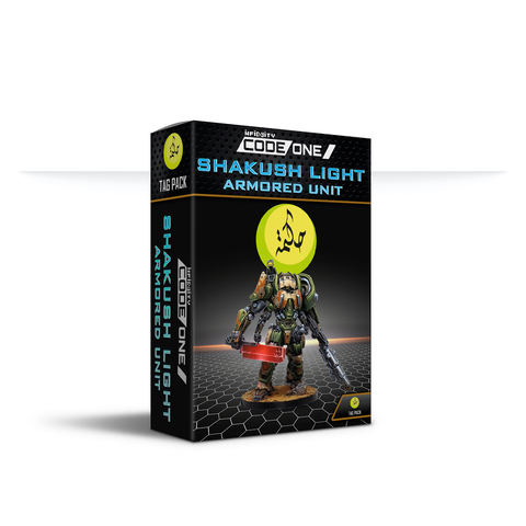 Cover: 8436607710189 | Shakush Light Armored Unit (TAG) | englisch | Corvus Belli Infinity