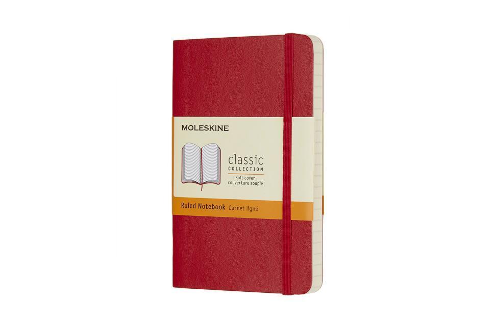 Cover: 8055002854597 | Notizbuch Scharlachrot liniert | Moleskine | Taschenbuch | 192 S.