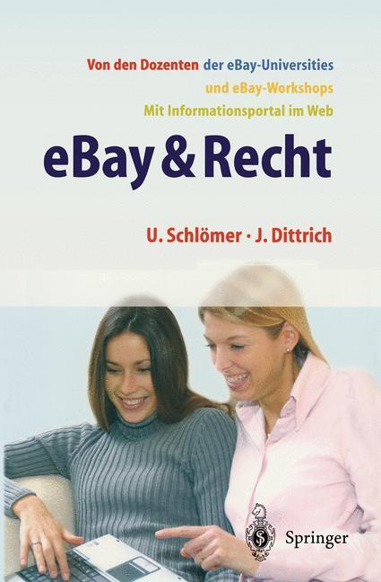 Cover: 9783540209744 | eBay &amp; Recht | Ratgeber für Käufer und Verkäufer | Dittrich (u. a.)