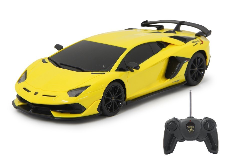 Bild: 4042774452186 | Jamara Lamborghini Aventador SVJ 1:24 gelb 40MHz | Stück | In Karton