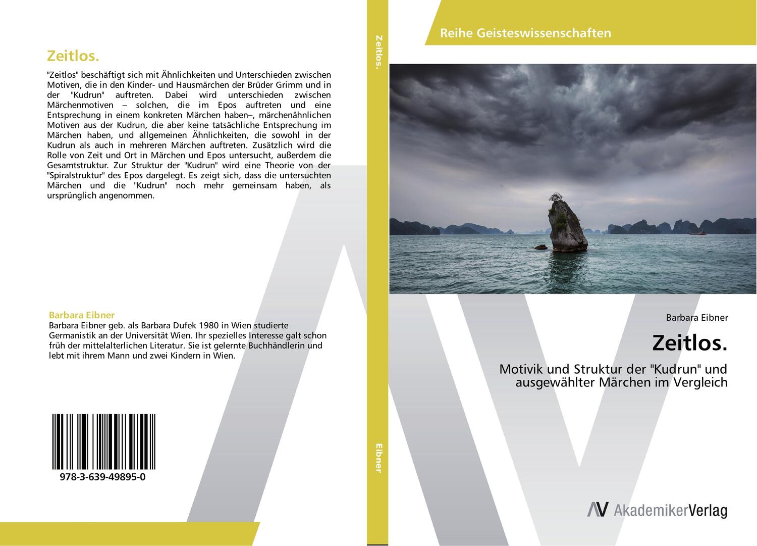 Cover: 9783639498950 | Zeitlos | Barbara Eibner | Taschenbuch | Paperback | 152 S. | Deutsch