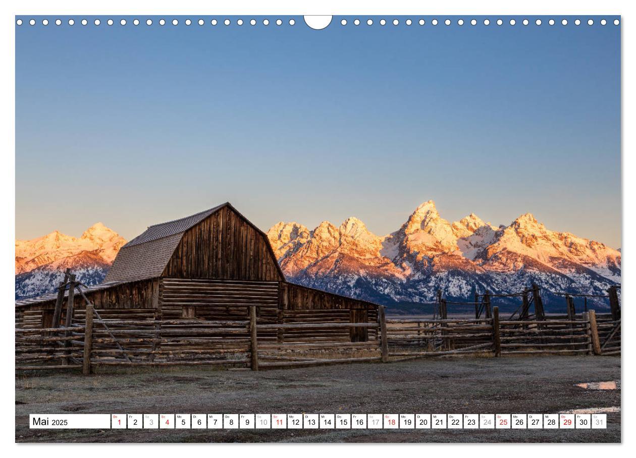 Bild: 9783435404506 | Grand Teton National Park (Wandkalender 2025 DIN A3 quer), CALVENDO...