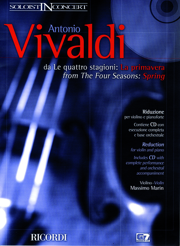 Cover: 9790041389400 | Soloist In Concert: La Primavera | Antonio Vivaldi | Buch + CD | 2003