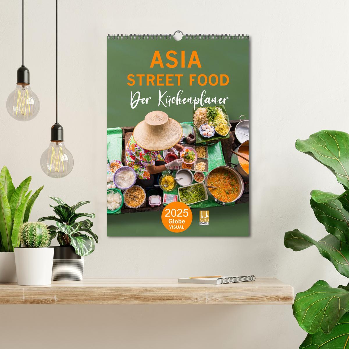 Bild: 9783435925162 | ASIA STREET FOOD - Der Küchenplaner (Wandkalender 2025 DIN A3...