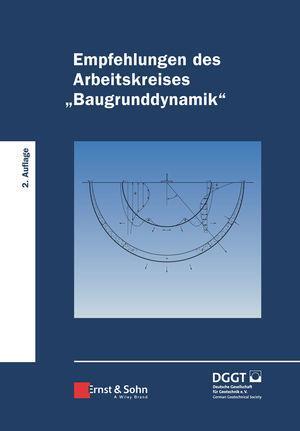 Cover: 9783433031988 | Empfehlungen des Arbeitskreises "Baugrunddynamik" | Buch | Deutsch