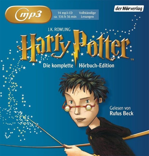 Cover: 9783844511369 | Harry Potter, 14 Audio-CD, 14 MP3 | J. K. Rowling | Audio-CD | 14 CDs