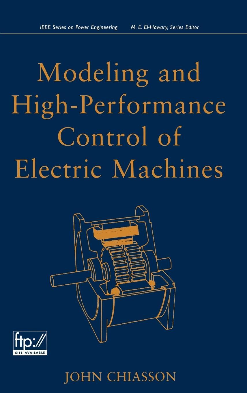 Cover: 9780471684497 | Electric Machines | Chiasson | Buch | HC gerader Rücken kaschiert