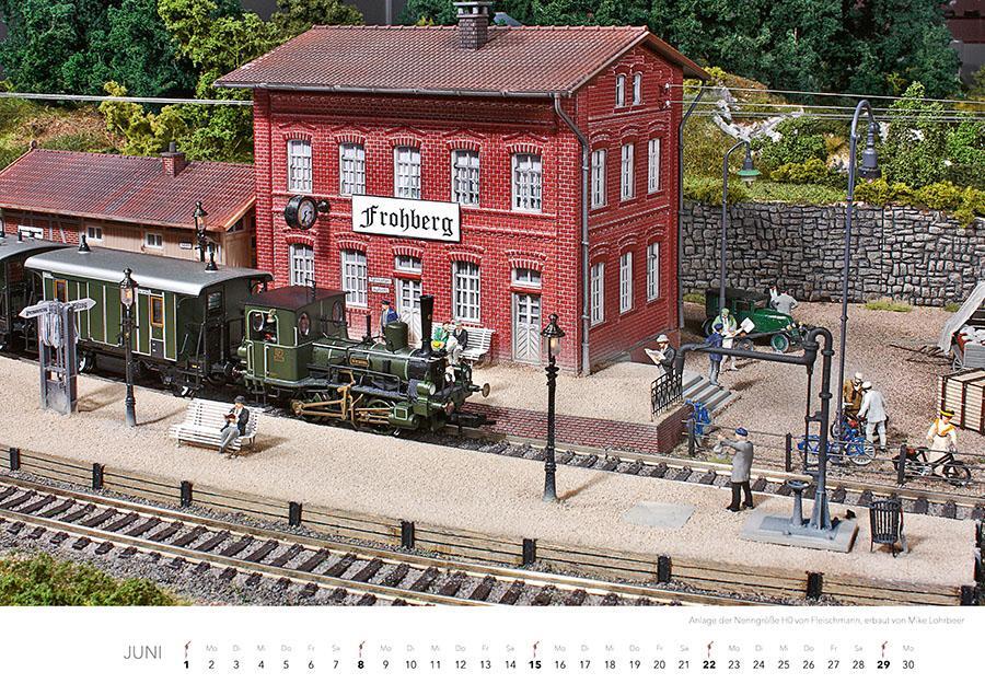 Bild: 9783966648356 | Traumanlagen von Modellbahnprofis Kalender 2025 | Kalender | 14 S.