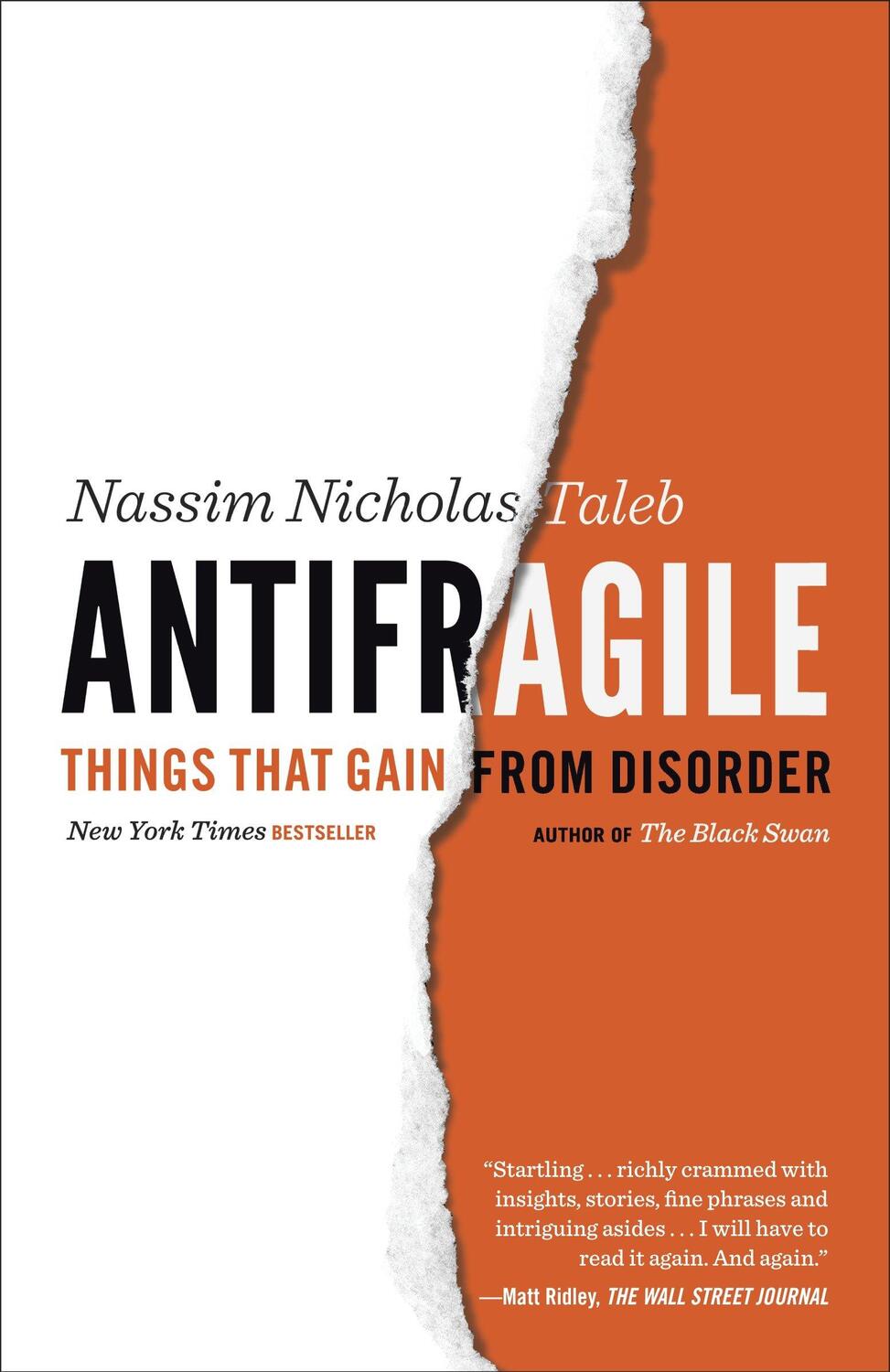 Cover: 9780812979688 | Antifragile | Things That Gain from Disorder | Nassim Nicholas Taleb