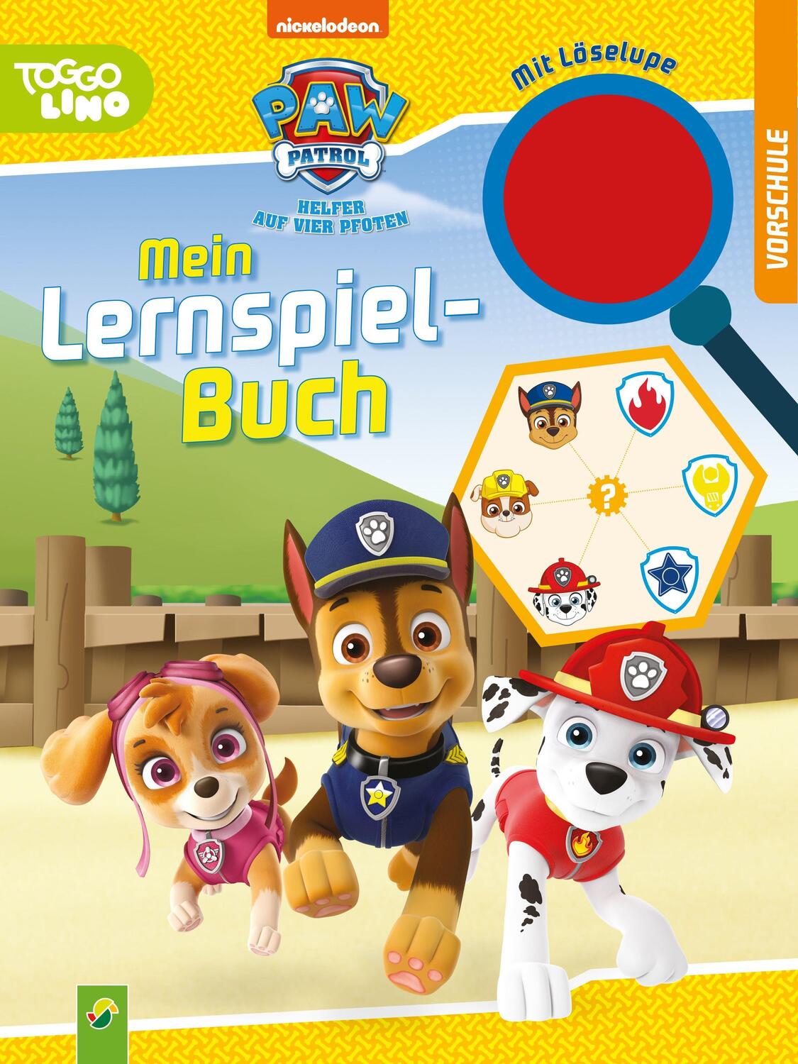 Cover: 9783849921989 | Paw Patrol Mein Lernspielbuch mit Löselupe | Taschenbuch | PAW Patrol