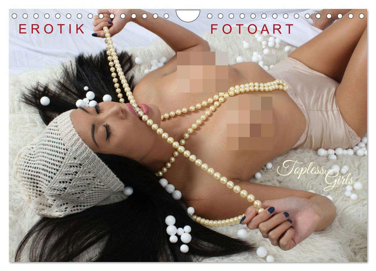 Cover: 9783383866685 | EROTIK FOTOART - Topless Girls (Wandkalender 2025 DIN A4 quer),...