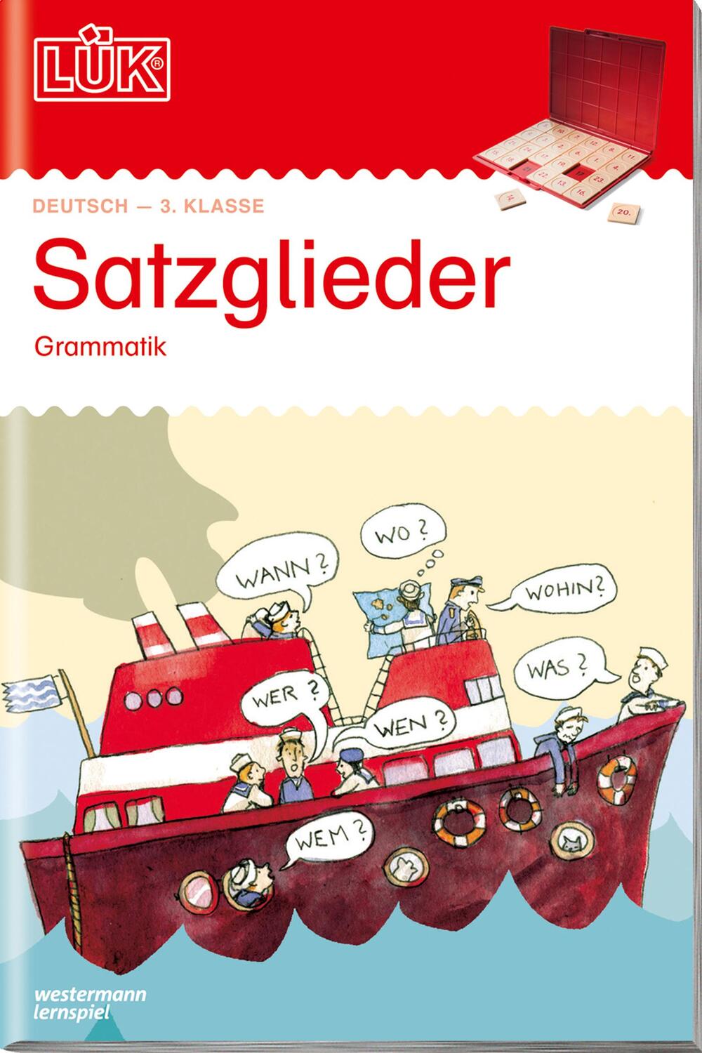 Cover: 9783894146375 | LÜK. Grammatik für die Grundschule. Satzglieder ab Klasse 3 | Deutsch