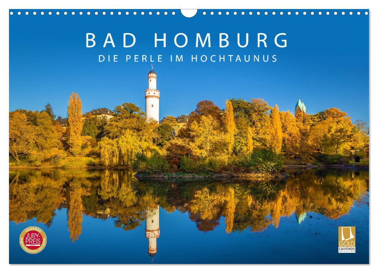Cover: 9783383178023 | Bad Homburg - Die Perle im Hochtaunus (Wandkalender 2024 DIN A3...