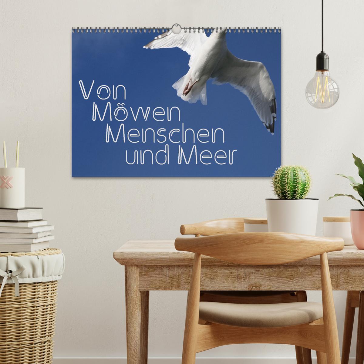 Bild: 9783383955631 | Von Möwen, Menschen und Meer (Wandkalender 2025 DIN A3 quer),...