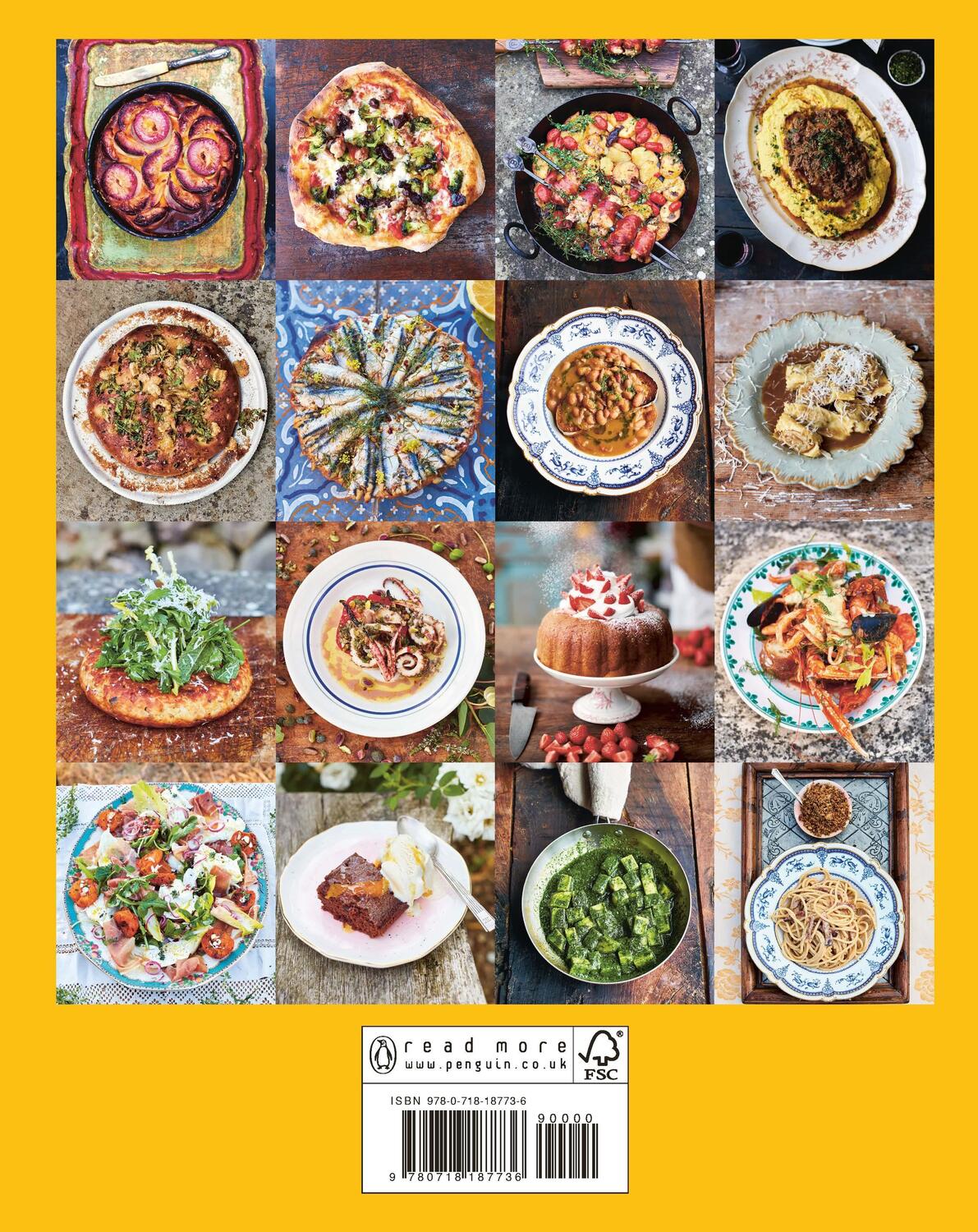 Rückseite: 9780718187736 | Jamie Cooks Italy | Jamie Oliver | Buch | Englisch | 2018