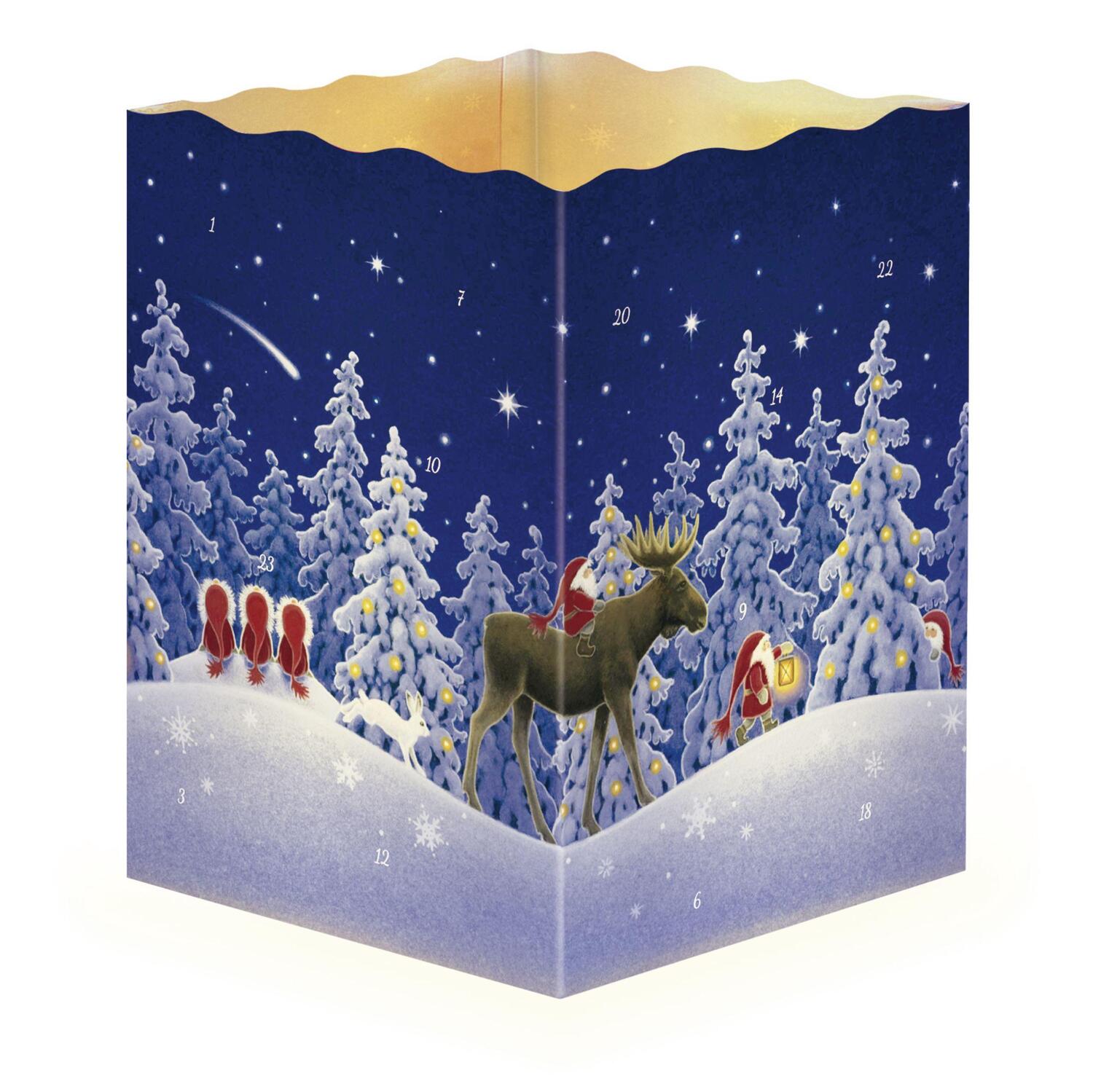 Cover: 9783782798679 | Adventskalender "Nordische Weihnacht" | Verlag Korsch | Kalender