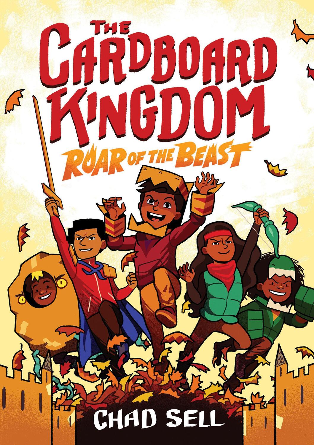 Cover: 9780593125557 | The Cardboard Kingdom #2: Roar of the Beast | (A Graphic Novel) | Sell