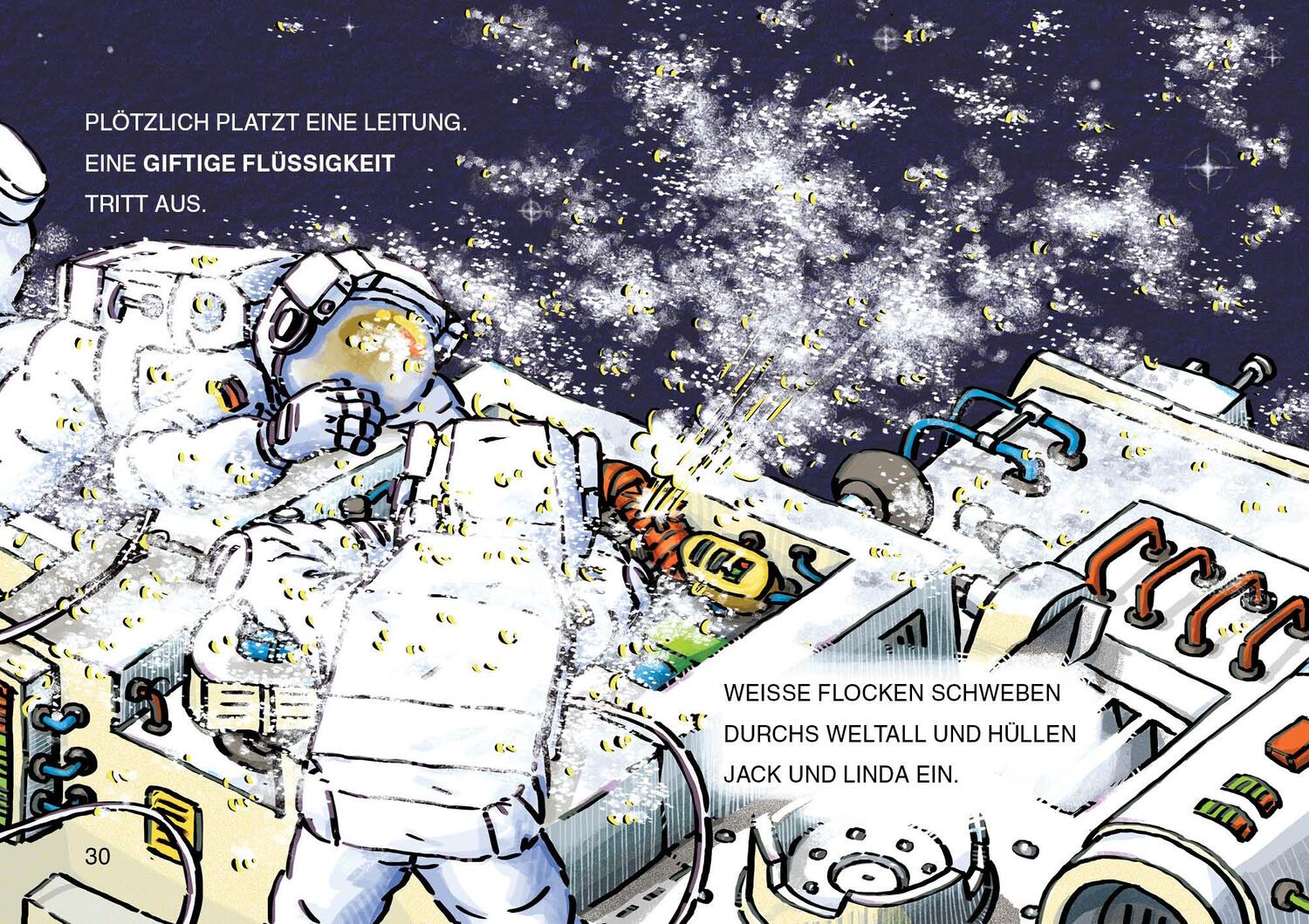 Bild: 9783743205116 | Leselöwen 1. Klasse - Alarm auf der Weltraumstation | Annette Neubauer