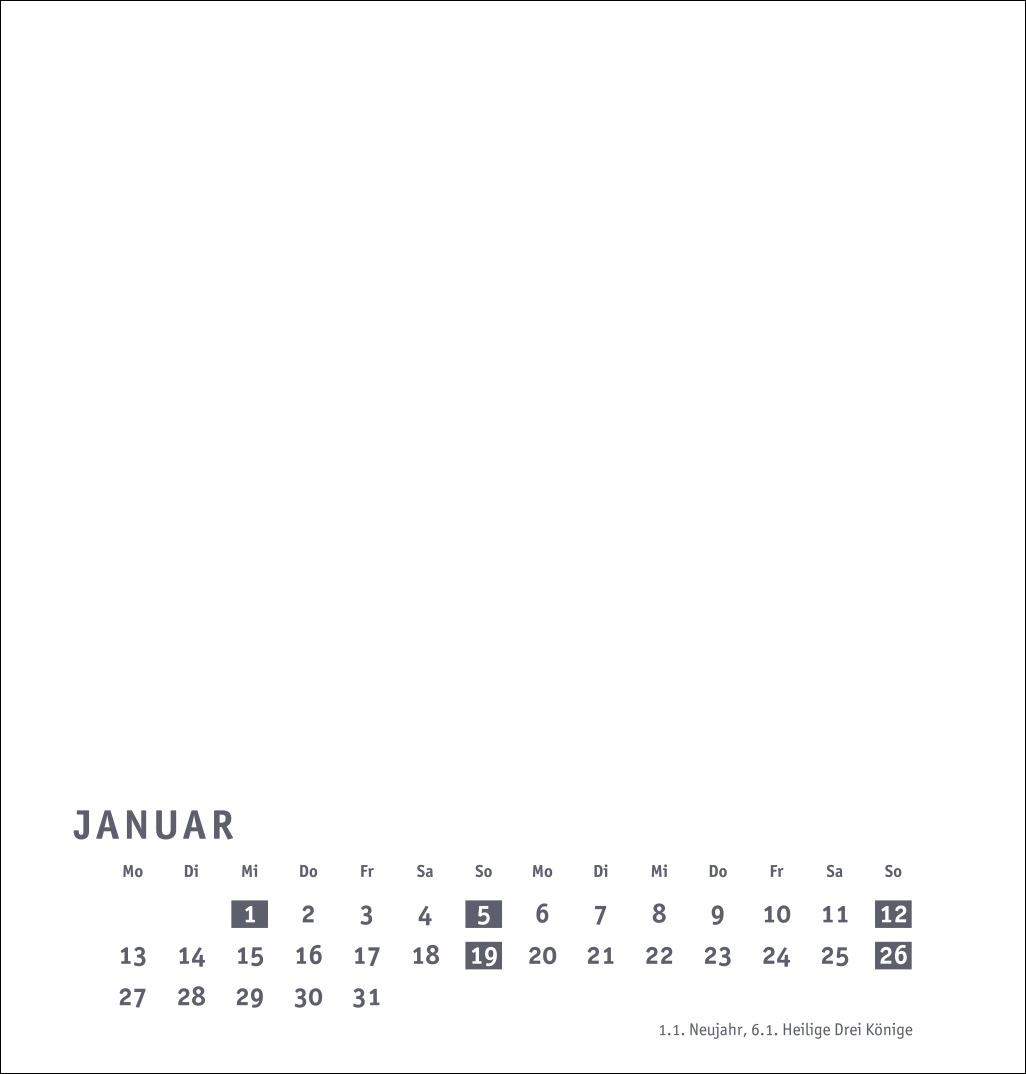 Bild: 9783756407842 | Premium-Bastelkalender weiß mittel 2025 | Kalender | Spiralbindung