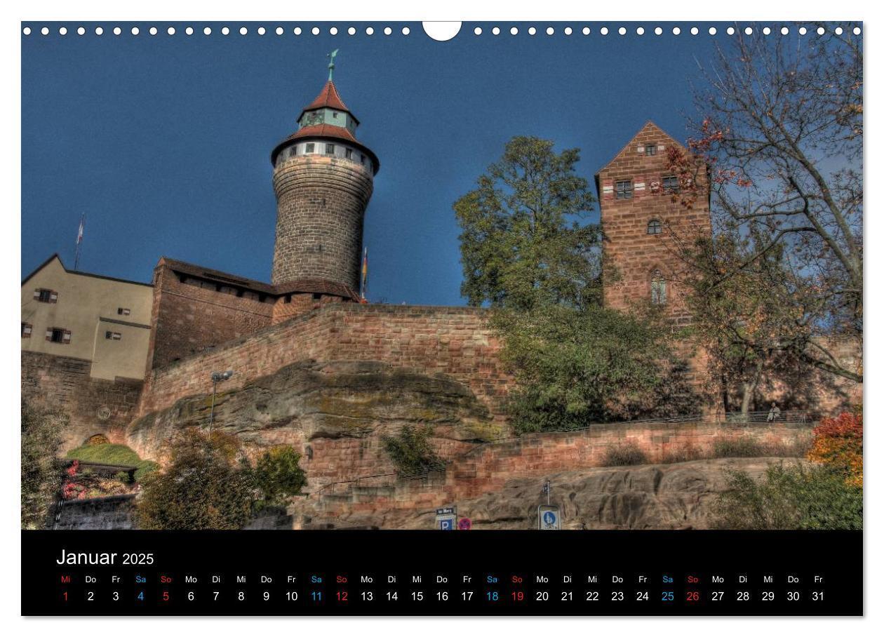 Bild: 9783435766314 | Meine Stadt Nürnberg 2025 (Wandkalender 2025 DIN A3 quer), CALVENDO...