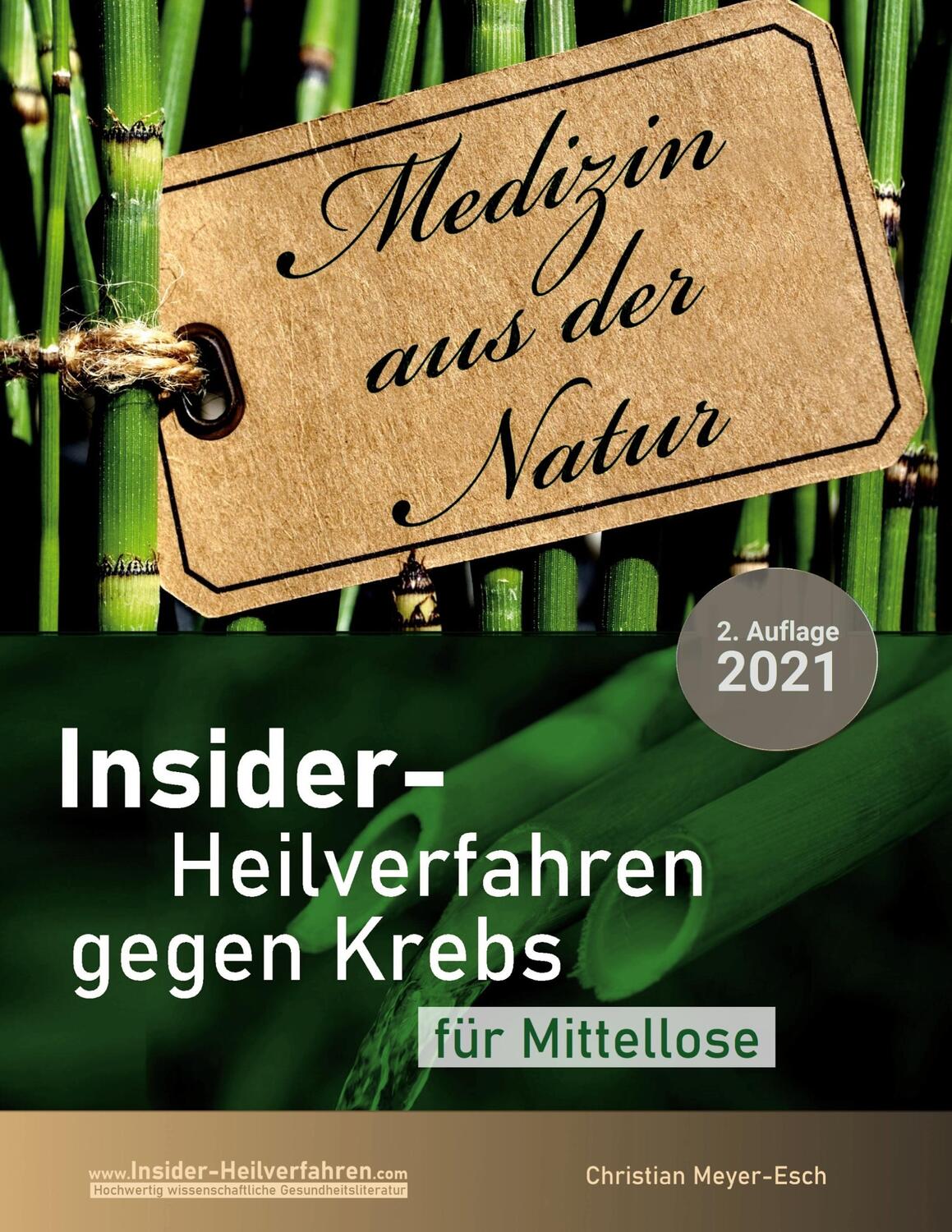 Cover: 9783754315378 | Insider-Heilverfahren gegen Krebs für Mittellose (2. Auflage 2021)