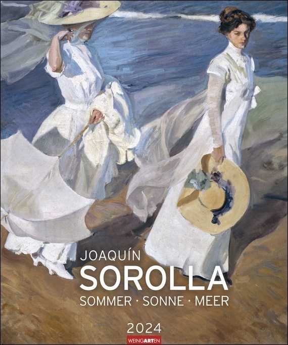 Cover: 9783840085123 | Joaquín Sorolla Kalender 2024. Kunstkalender im Großformat mit...