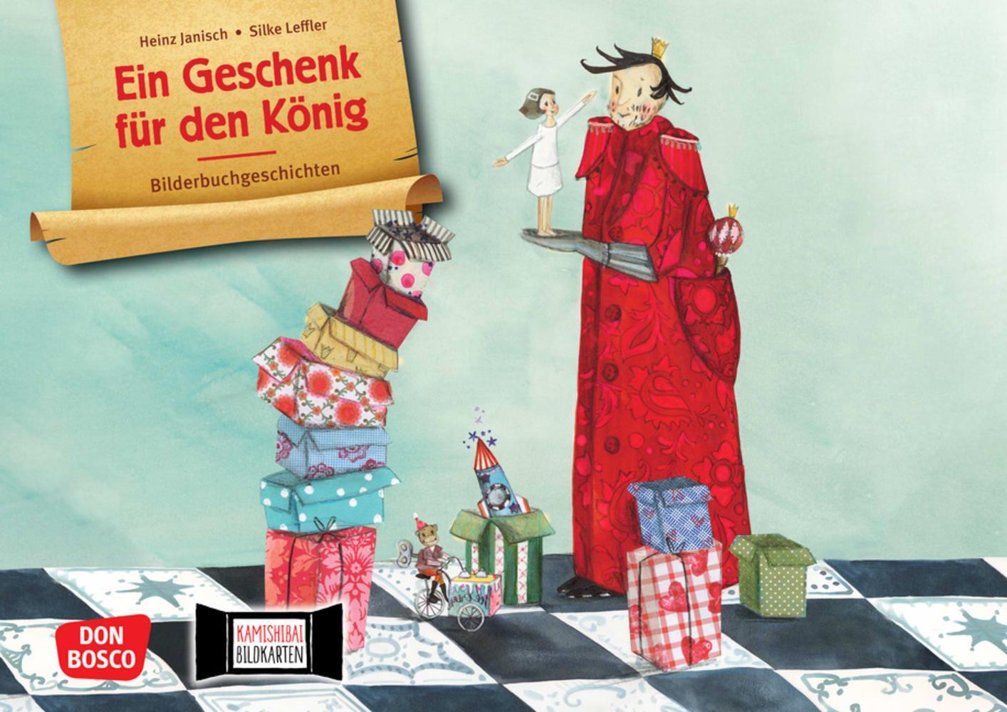 Cover: 4260694920015 | Ein Geschenk für den König. Kamishibai Bildkartenset | Heinz Janisch