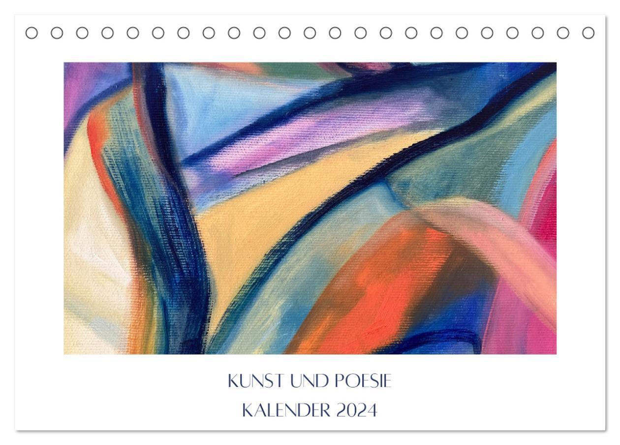 Cover: 9783383712685 | Kunst und Poesie (Tischkalender 2024 DIN A5 quer), CALVENDO...