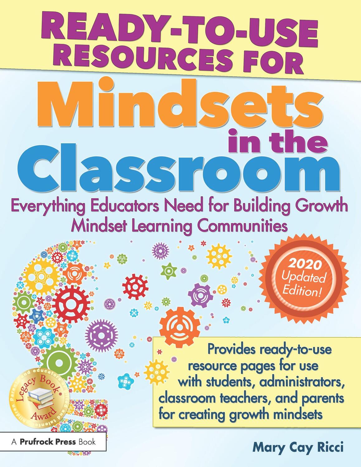 Cover: 9781618213969 | Ready-To-Use Resources for Mindsets in the Classroom | Mary Cay Ricci