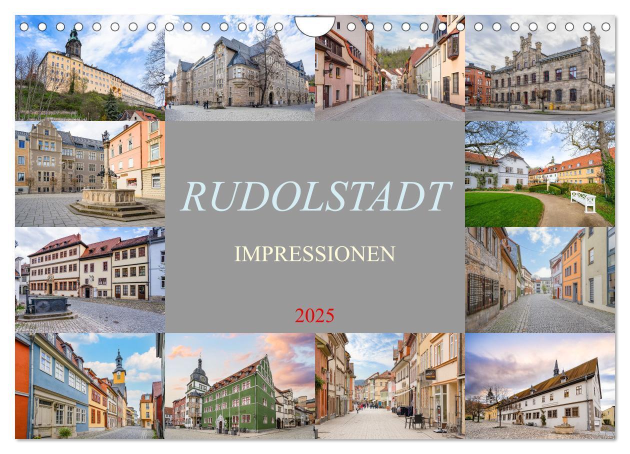 Cover: 9783383827716 | Rudolstadt Impressionen (Wandkalender 2025 DIN A4 quer), CALVENDO...