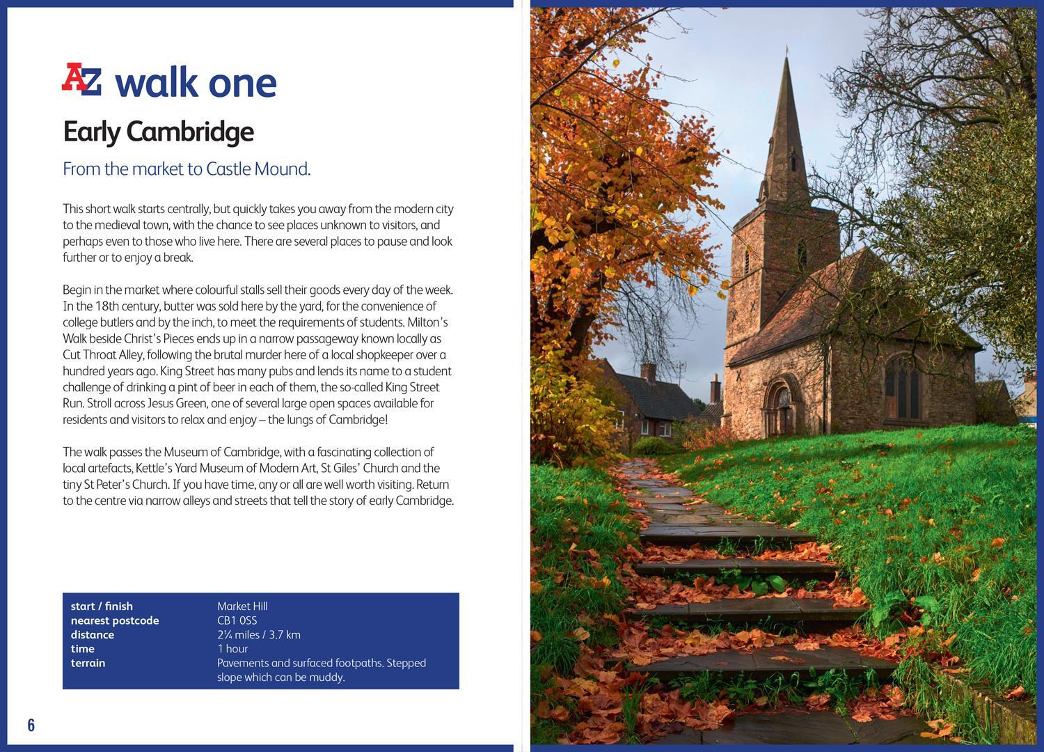Bild: 9780008564971 | A -Z Cambridge Hidden Walks | Ruth Meyer (u. a.) | Taschenbuch | 2023
