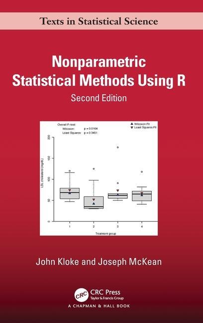 Cover: 9780367651350 | Nonparametric Statistical Methods Using R | John Kloke (u. a.) | Buch