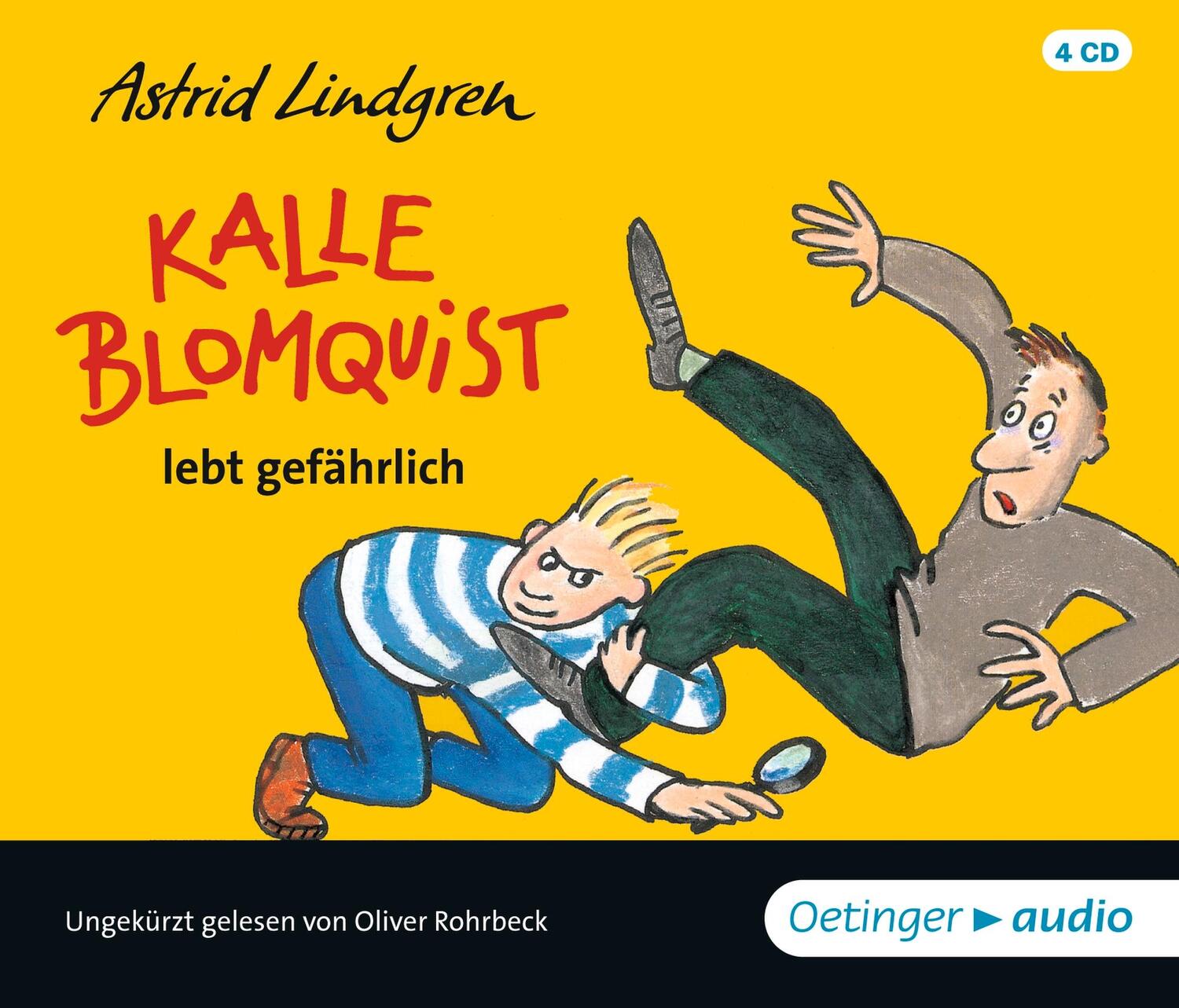 Cover: 9783837310818 | Kalle Blomquist lebt gefährlich | Astrid Lindgren | Audio-CD | Deutsch