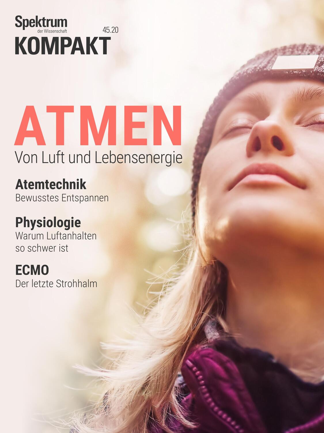 Cover: 9783958925083 | Spektrum Kompakt - Atmen | Von Luft und Lebensenergie | Taschenbuch