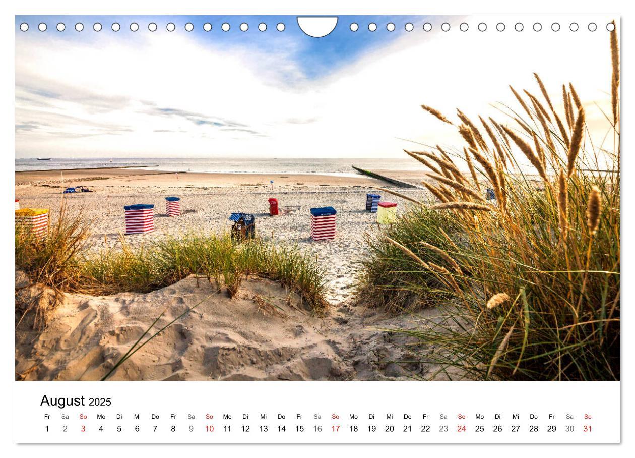 Bild: 9783435495023 | Borkum - Inselblicke (Wandkalender 2025 DIN A4 quer), CALVENDO...